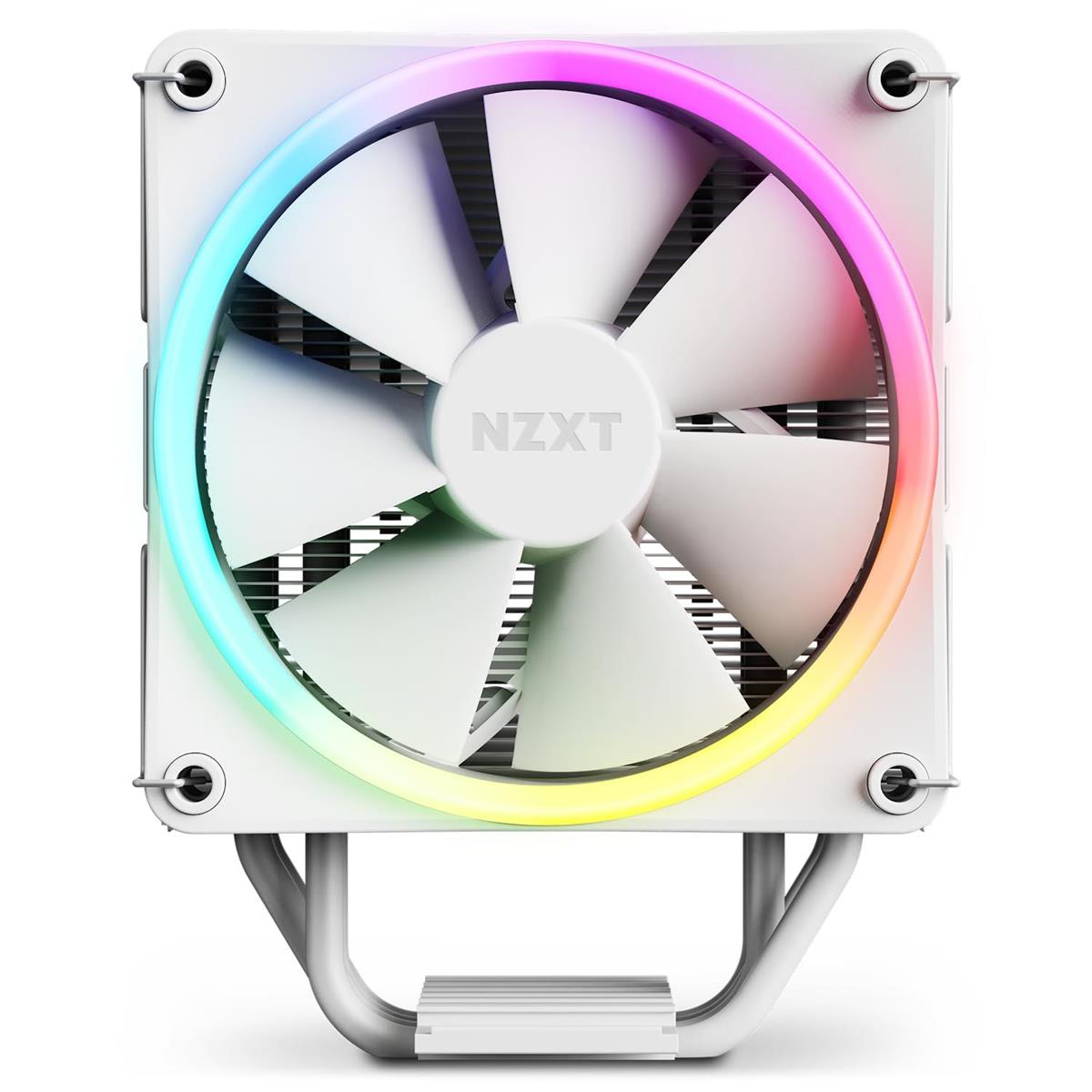 NZXT T120 RGB CPU Air Cooler - White - PakByte Computers 