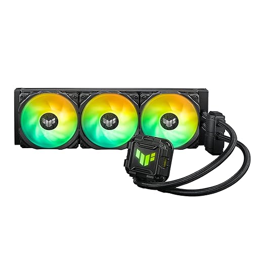 ASUS TUF Gaming LC II 360 ARGB AIO CPU Cooler: Aura Sync, 3X TUF 120mm ARGB Fans - PakByte Computers 