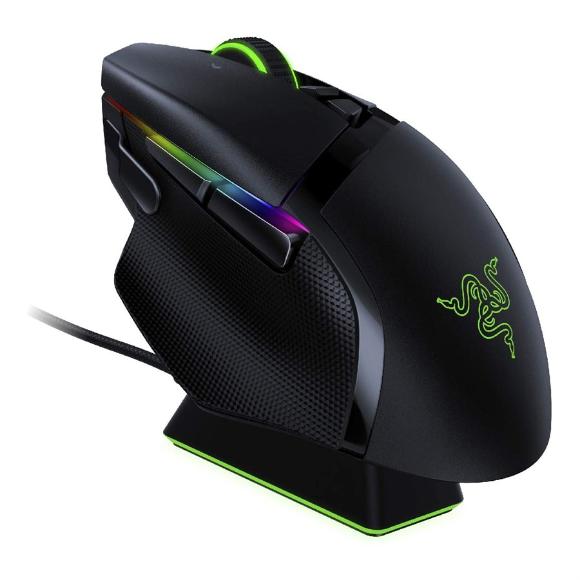 Razer Basilisk Ultimate with Charging Dock Wireless Gaming Mouse with 11 Programmable Buttons RZ01-03170100-R3A1 - PakByte Computers 