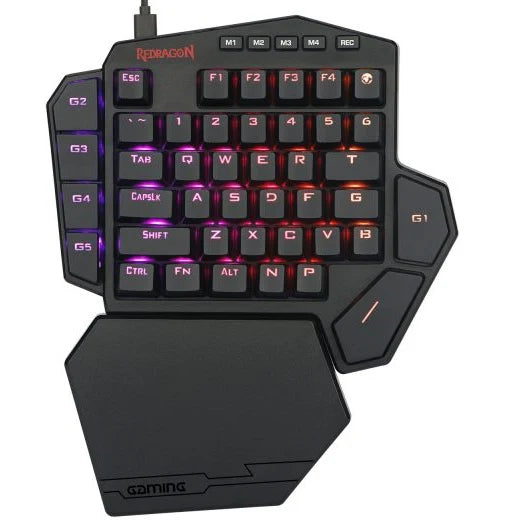 Redragon K585-KS DITI ELITE One-Handed RGB Mechanical Gaming Keyboard - PakByte  