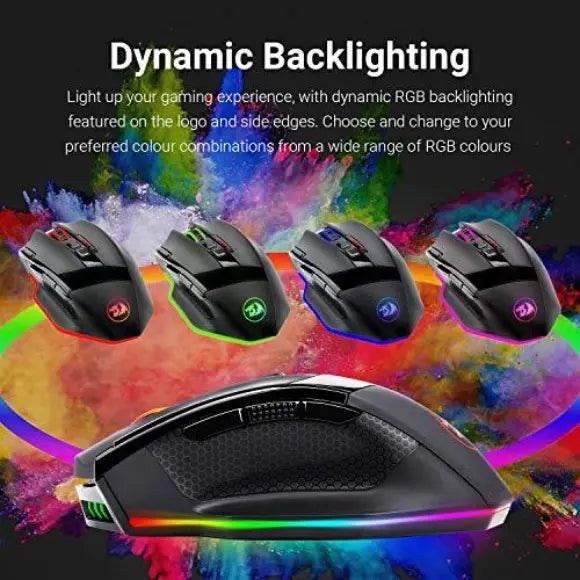 Redragon Sniper Pro M801P-RGB Dual mode gaming mouse - PakByte Computers 