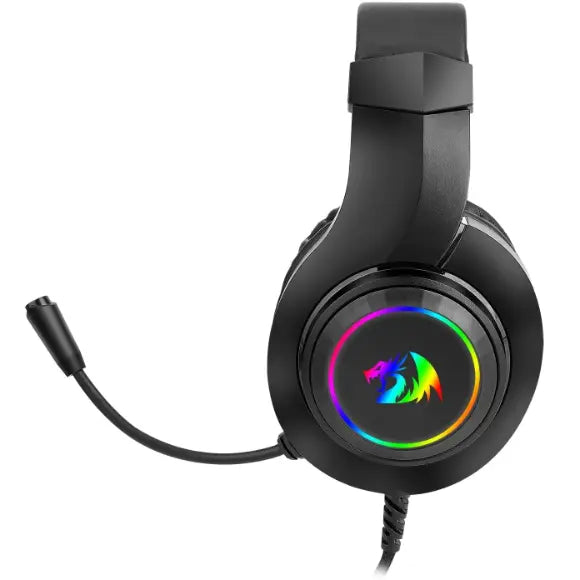 Redragon H260 HYLAS RGB Gaming Headset - Black - PakByte Computers 