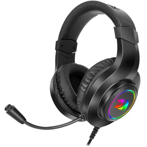 Redragon H260 HYLAS RGB Gaming Headset - Black - PakByte Computers 