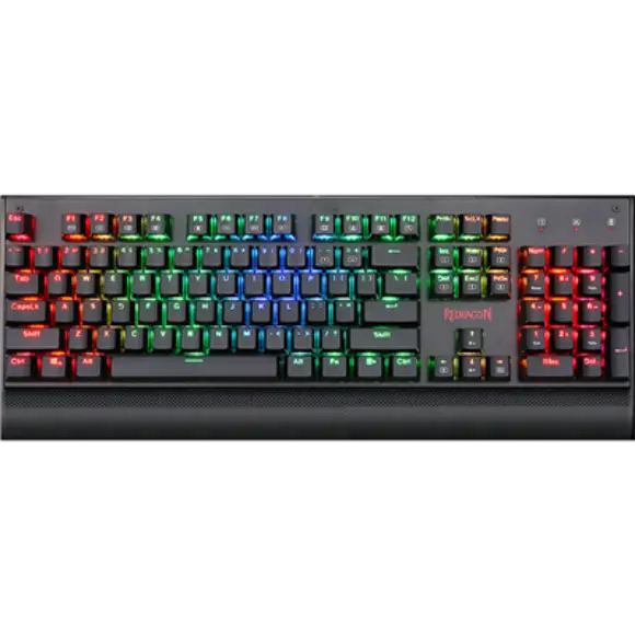 Redragon K557 Kala RGB Backlit Waterproof Mechanical Gaming Keyboard - PakByte Computers 