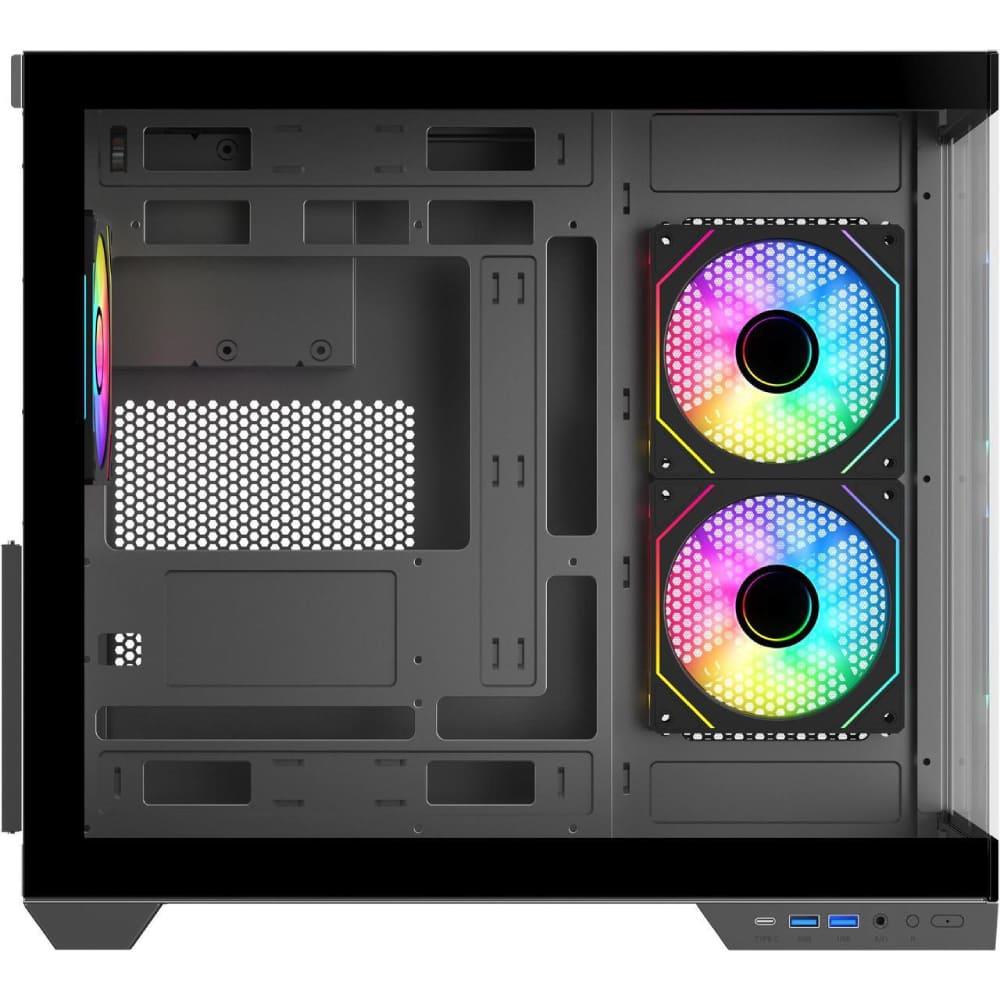 Sama Neview A721 3x ARGB Fans | BTF Support ATX- Black - PakByte  