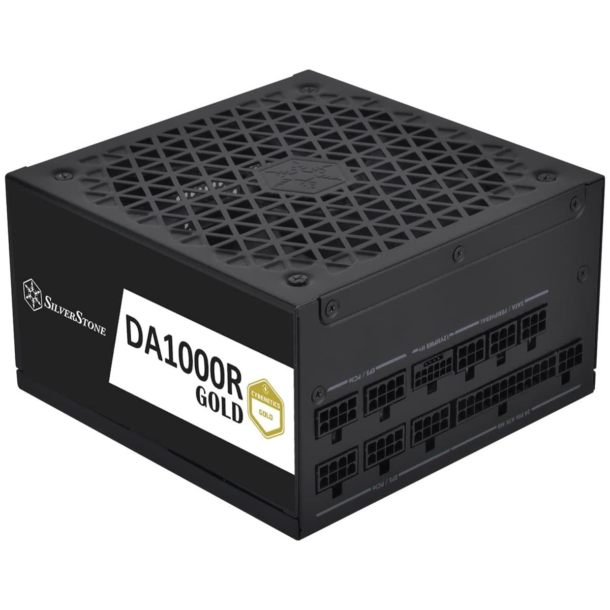 SilverStone DA1000R Gold 1000W PCIe 5.0 Fully Modular Power Supply - PakByte Computers 