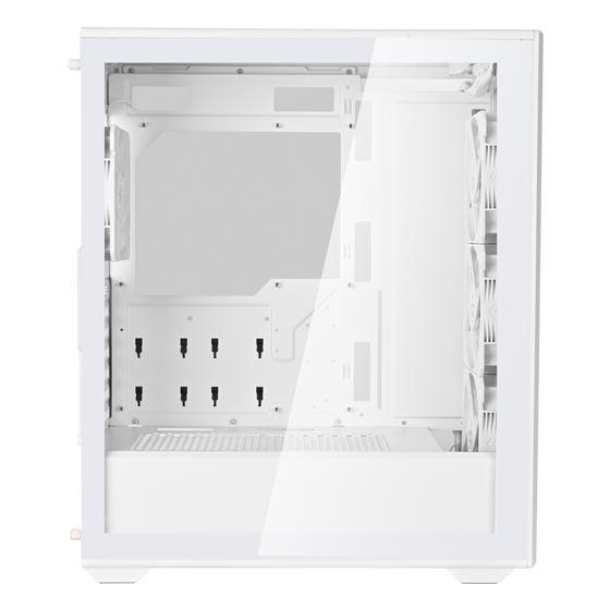 SilverStone FARA SST-515XR-BG ATX Mid-Tower Chassis (White) - PakByte  