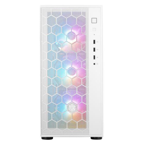 SilverStone FARA R1 PRO V2 ARGB Mid-Tower ATX Case - White - PakByte Computers 