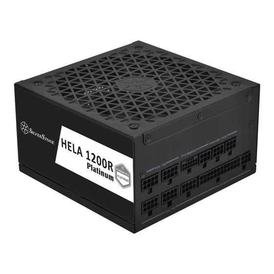 SilverStone HELA 1200R Platinum 1200W ATX 3.0 Fully Modular Power Supply - PakByte Computers 