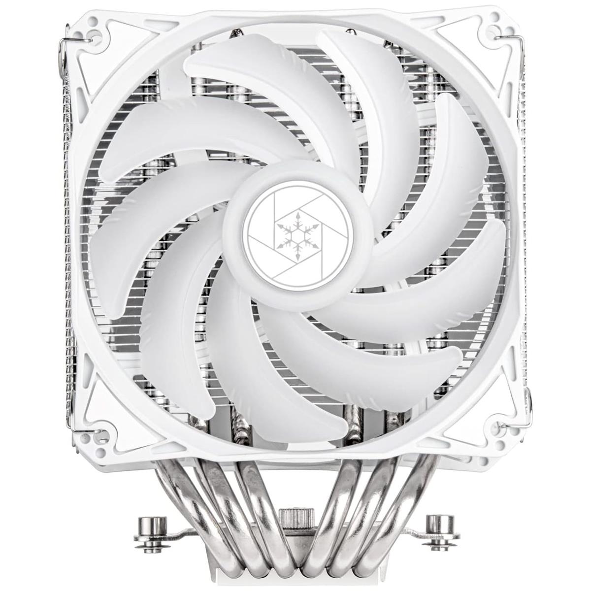 SilverStone Hydrogon D120 ARGB Dual Tower CPU Air Cooler - White - PakByte Computers 