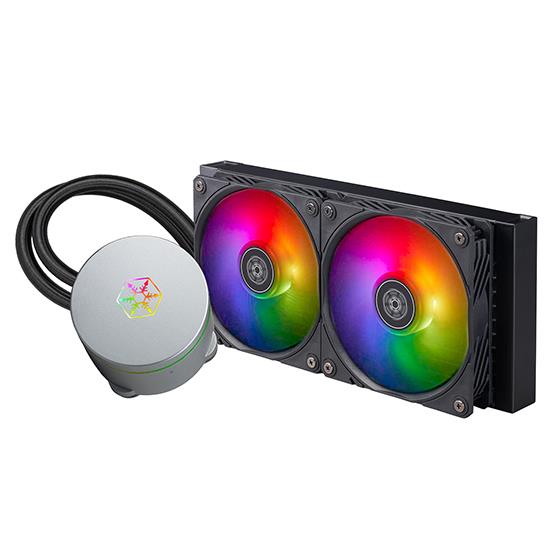 SilverStone IceMyst 240 ARGB AIO 240mm Liquid CPU Cooler - PakByte Computers 