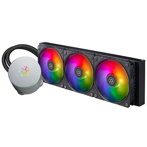 SilverStone IceMyst 360 ARGB AIO 360mm Liquid CPU Cooler - PakByte Computers 