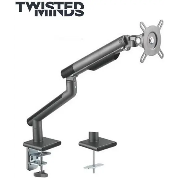 Twisted Minds TM-49-C06-G Premium Slim Single Monitor Arm - PakByte Computers 