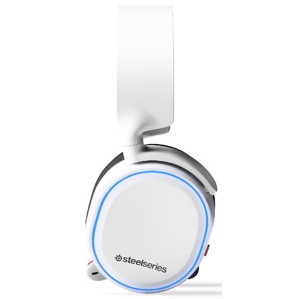 SteelSeries Arctis 5 (2019 Edition) RGB Illuminated Gaming Headset with DTS Headphone:X v2.0 Surround for PC and PlayStation 4 – White - PakByte Computers 