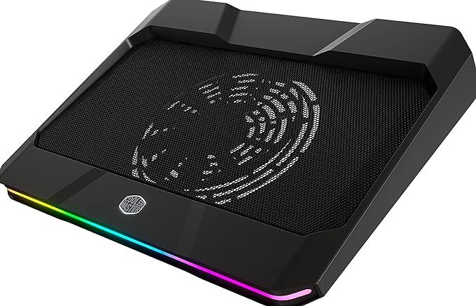 COOLER MASTER NotePal X150 Spectrum RGB Laptop Cooler (MNX-SWXB-10NFA-R1) - PakByte Computers 