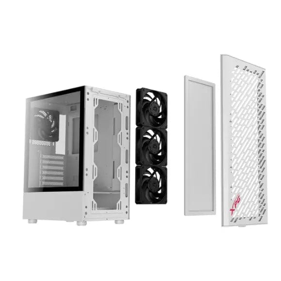 XPG VALOR AIR Mid Tower Gaming Case - White - PakByte Computers 