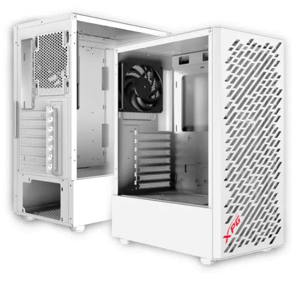 XPG VALOR AIR Mid Tower Gaming Case - White - PakByte Computers 