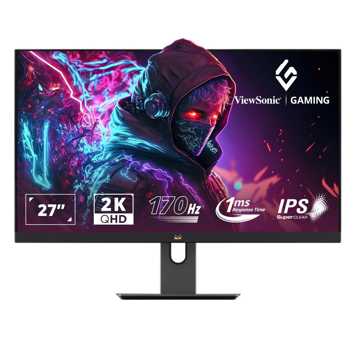 ViewSonic VX2758A-2K-PRO-2 - 170Hz 2K 1440p QHD IPS 27" Gaming Monitor - PakByte Computers 