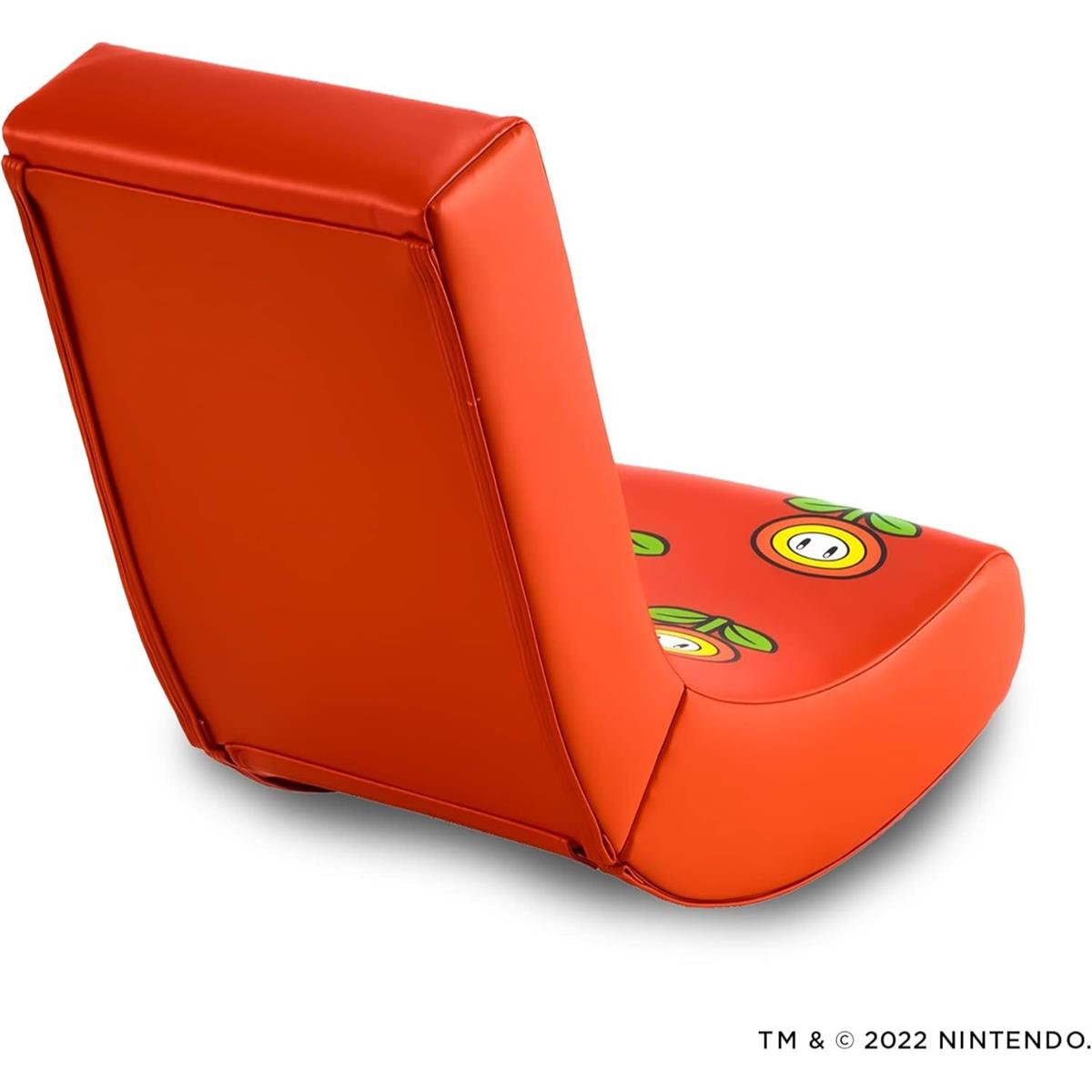 X Rocker Super Mario Video Gaming Floor Chair - Red