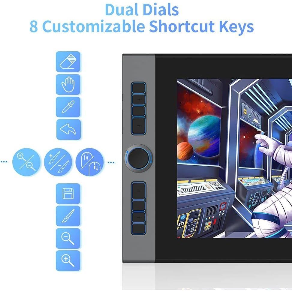 XP-Pen Artist 16 Pro Graphic Drawing Tablet Display - PakByte Computers 