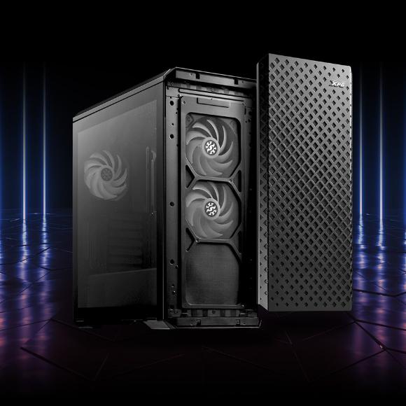 XPG Defender PRO Mid-Tower Chassis - Black - PakByte Computers 