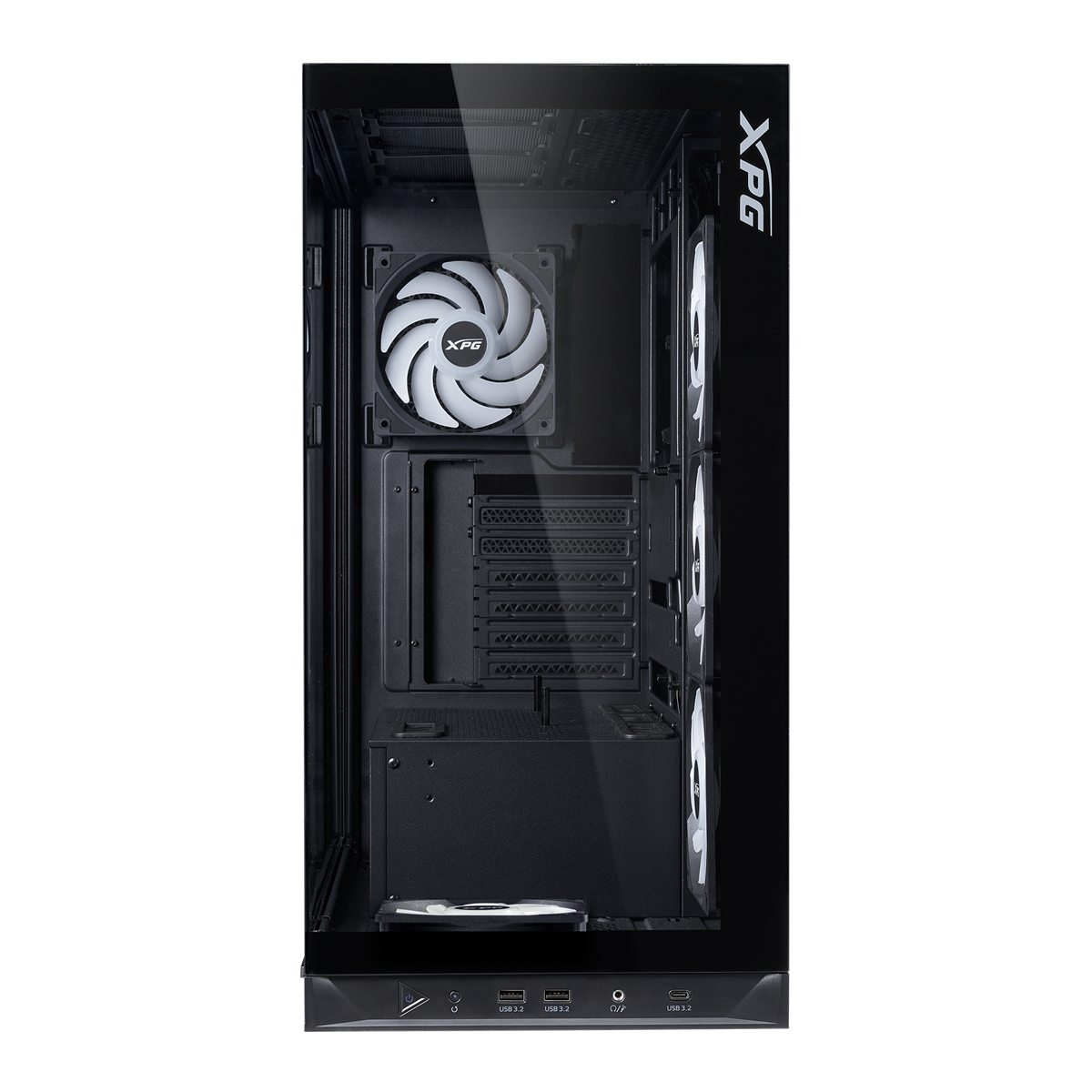XPG Invader X BTF Mid-Tower ATX Gaming Case - Black