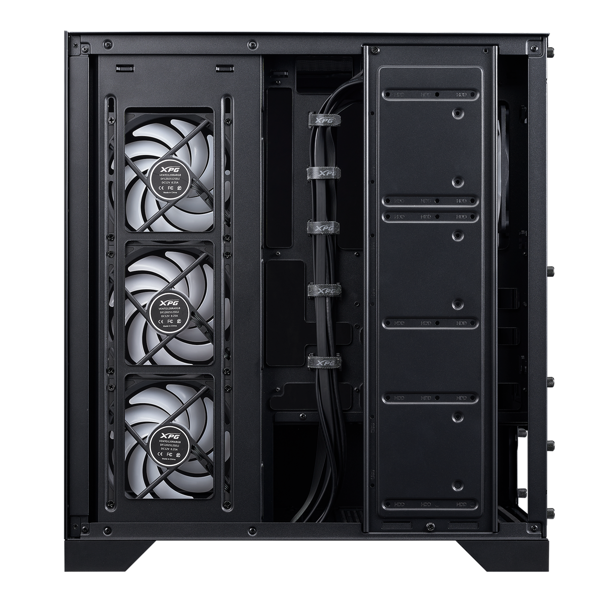 XPG Invader X BTF Mid-Tower ATX Gaming Case - Black