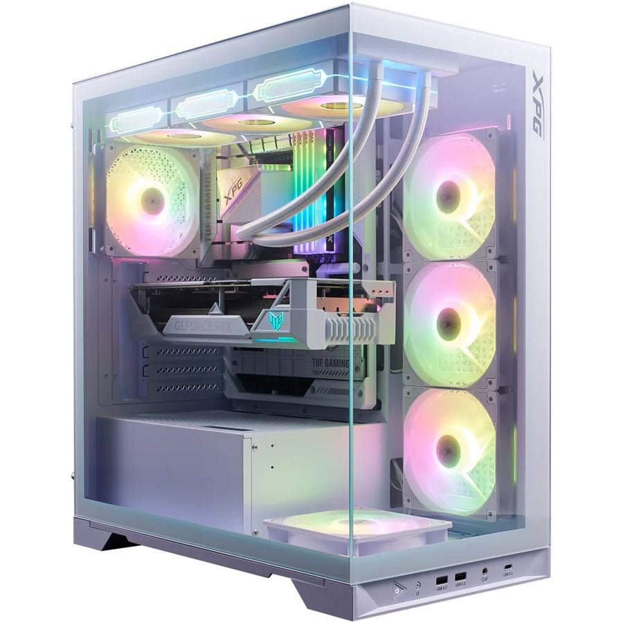 XPG Invader X BTF Mid-Tower ATX Gaming Case - White