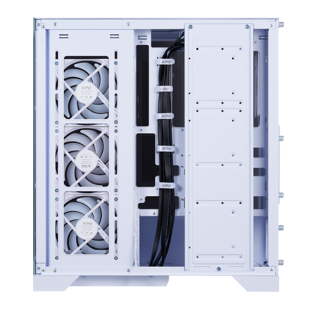 XPG Invader X BTF Mid-Tower ATX Gaming Case - White