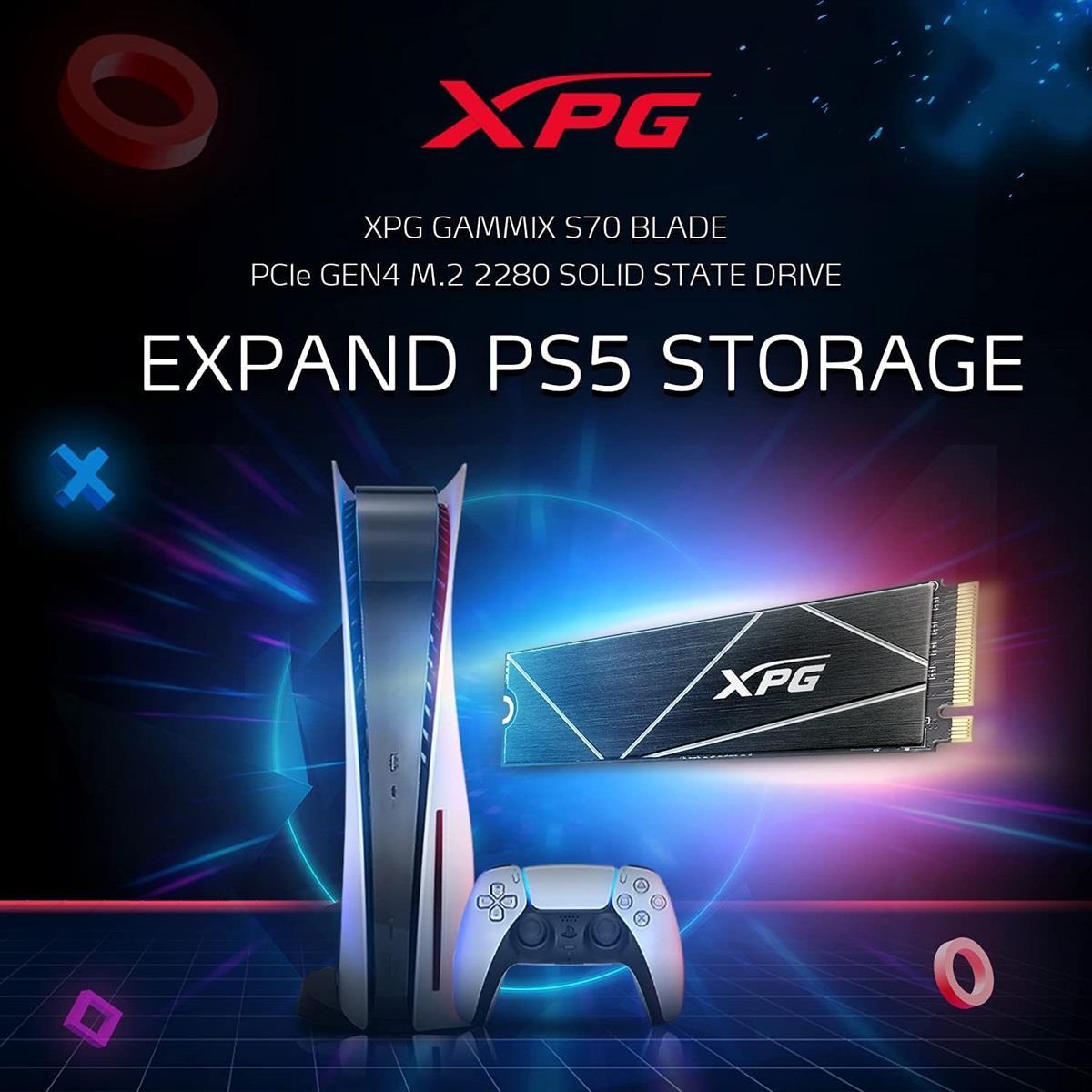 XPG Gammix S70 Blade 512GB Internal Gaming SSD