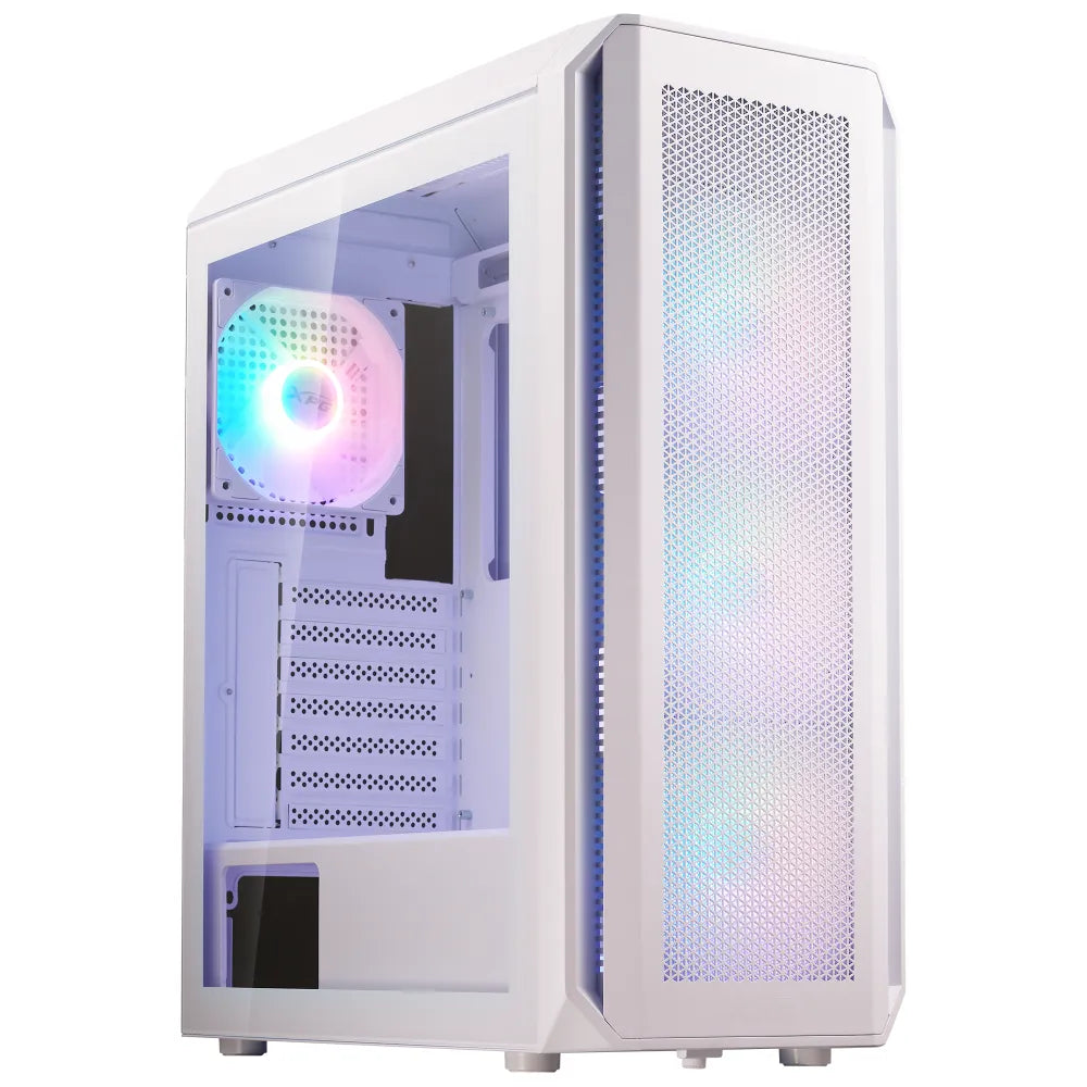 XPG VALOR AIR Plus Mid Tower Gaming Case – White